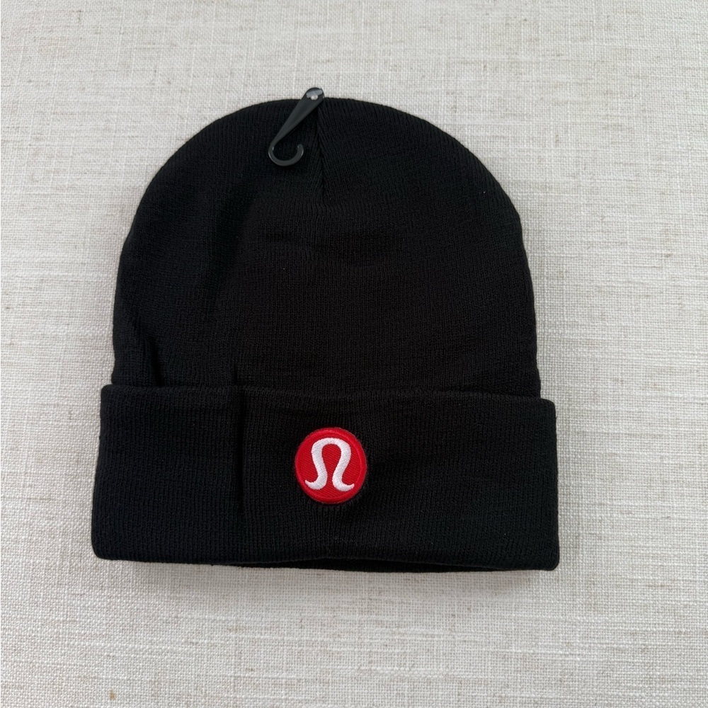 lululemon unisex Black Beanie Hat - Picture 1 of 3
